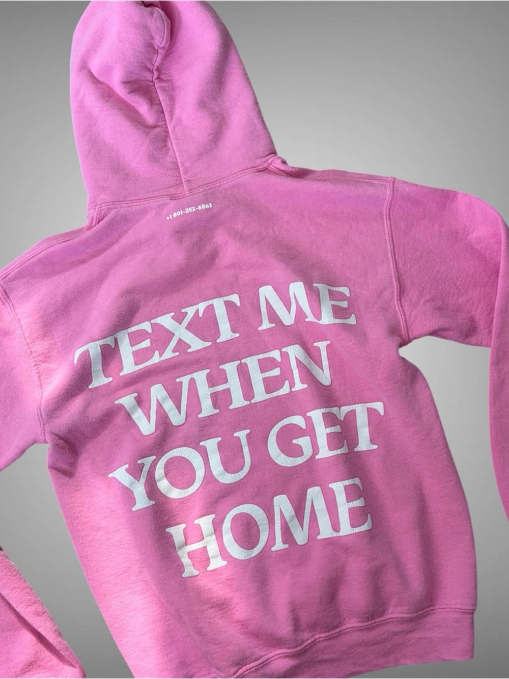 Lonely Ghost "Text Me When You Get Home" hoodie
